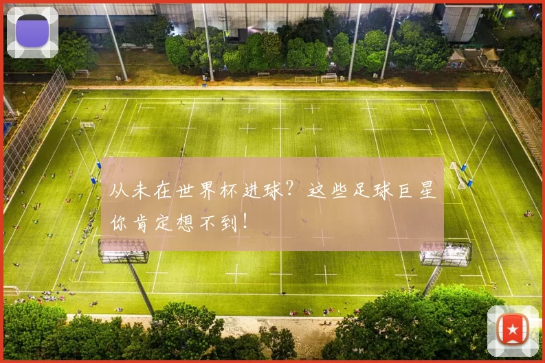 从未在世界杯进球?这些足球巨星你肯定想不到!