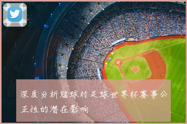 深度分析赌球对足球世界杯赛事公正性的潜在影响